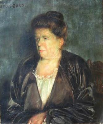La mère du peintre (huile sur toile, 65 X 54 cm, 1920)
Autre œuvre de jeunesse, de facture très « classique », qui indique une maîtrise rare chez un peintre aussi jeune.