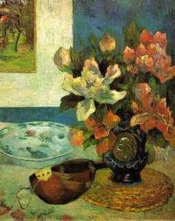 Paul Gauguin, Fleurs dans un vase.