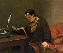 Baudelaire par Courbet