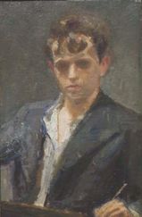 Autoportrait 1935 (huile sur toile, 33 X 25 cm)