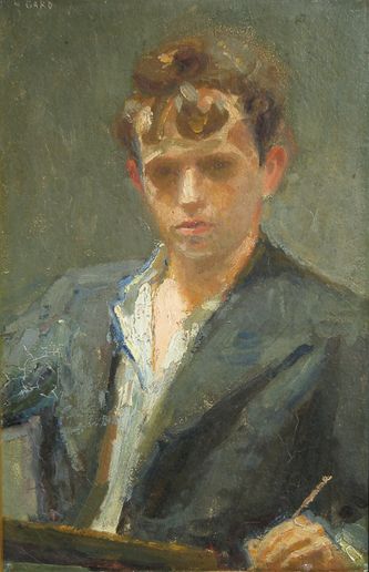 Autoportrait 1935 (huile sur toile, 33 X 22 cm)