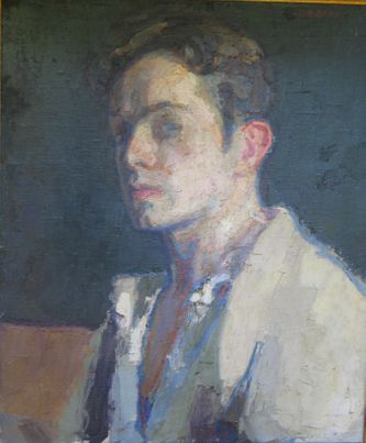 Autoportrait 1928 (huile sur toile, 55 X 46 cm)
