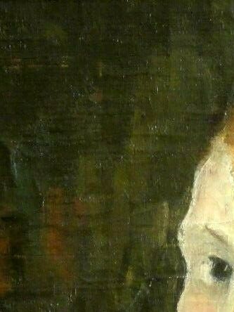 Jeune femme rousse (huile sur toile, 61 X 50 cm, Toulon 1928)